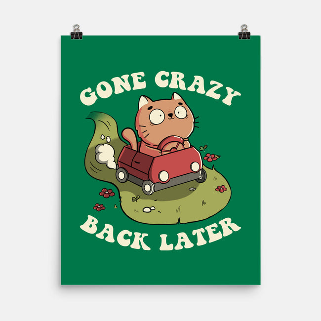 Cute Kitten Gone Crazy-None-Matte-Poster-tobefonseca