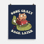 Cute Kitten Gone Crazy-None-Matte-Poster-tobefonseca