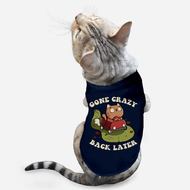 Cute Kitten Gone Crazy-Cat-Basic-Pet Tank-tobefonseca