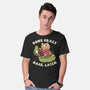 Cute Kitten Gone Crazy-Mens-Basic-Tee-tobefonseca