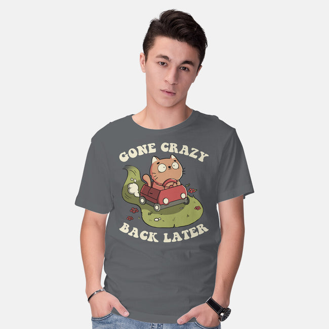 Cute Kitten Gone Crazy-Mens-Basic-Tee-tobefonseca