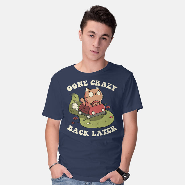 Cute Kitten Gone Crazy-Mens-Basic-Tee-tobefonseca