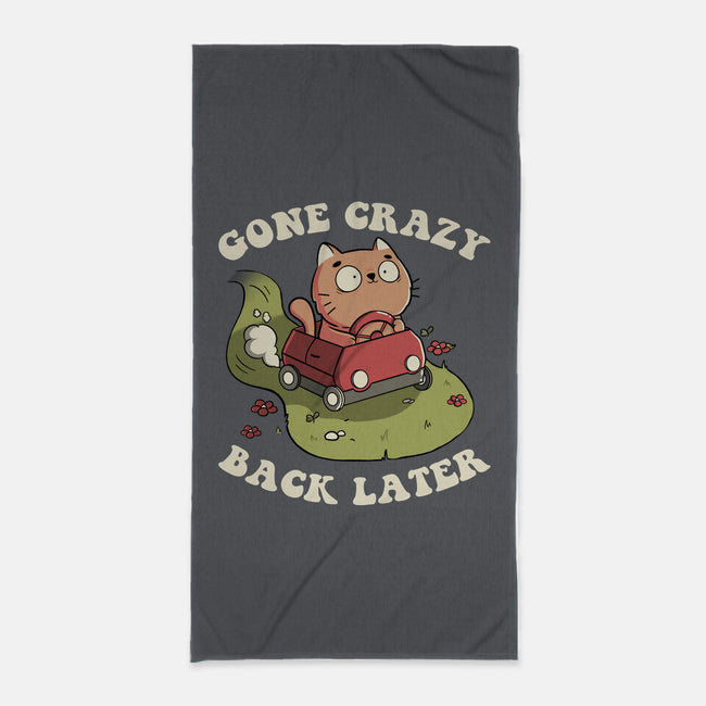 Cute Kitten Gone Crazy-None-Beach-Towel-tobefonseca