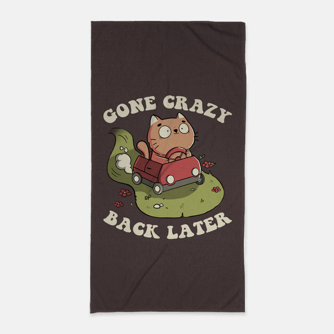 Cute Kitten Gone Crazy-None-Beach-Towel-tobefonseca