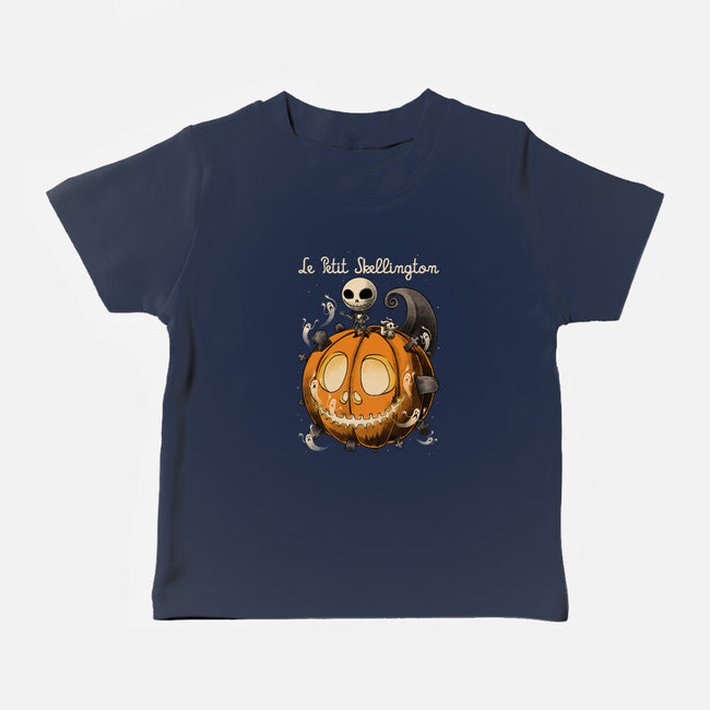 Le Petit Skellington-Baby-Basic-Tee-Studio Mootant