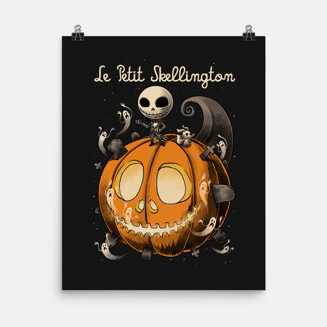 Le Petit Skellington-None-Matte-Poster-Studio Mootant