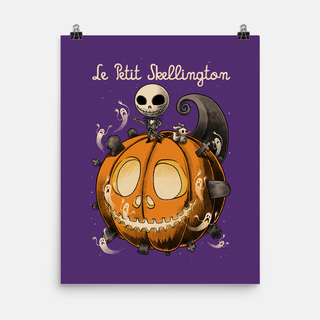 Le Petit Skellington-None-Matte-Poster-Studio Mootant