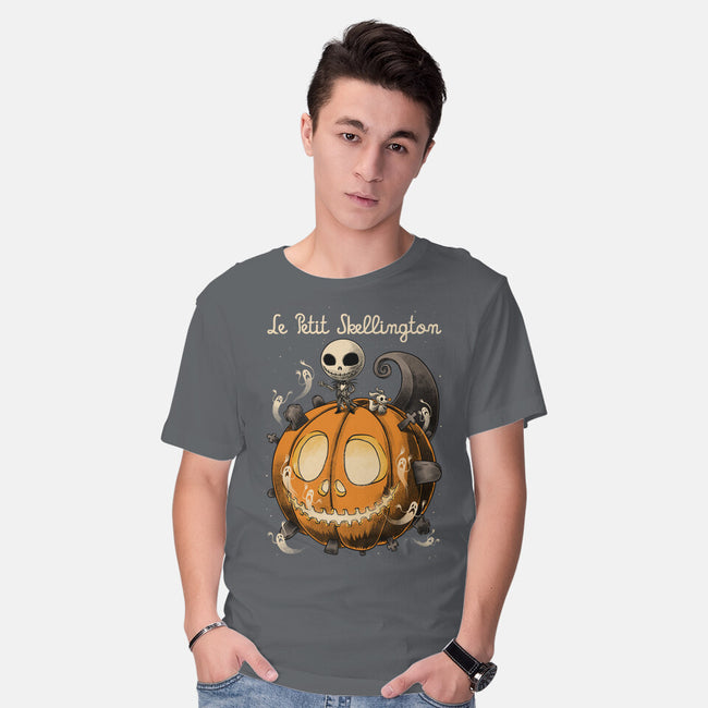 Le Petit Skellington-Mens-Basic-Tee-Studio Mootant