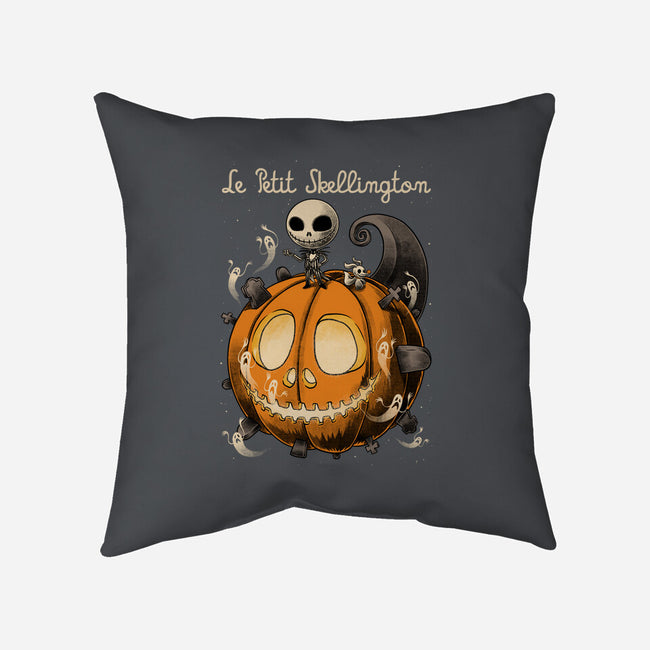 Le Petit Skellington-None-Removable Cover w Insert-Throw Pillow-Studio Mootant