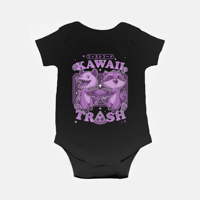 Fastfood Trash Animals-Baby-Basic-Onesie-Studio Mootant