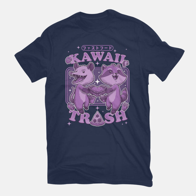 Fastfood Trash Animals-Unisex-Basic-Tee-Studio Mootant