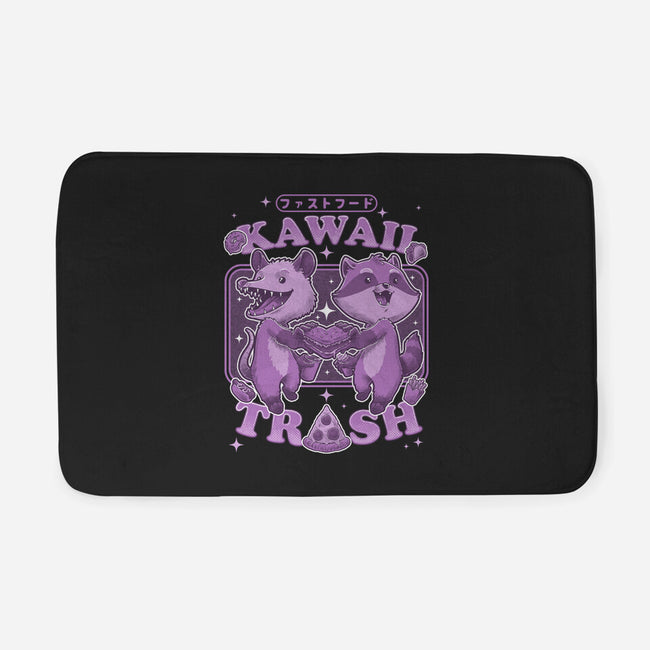 Fastfood Trash Animals-None-Memory Foam-Bath Mat-Studio Mootant