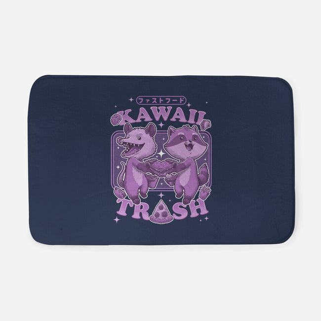 Fastfood Trash Animals-None-Memory Foam-Bath Mat-Studio Mootant