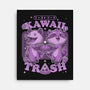 Fastfood Trash Animals-None-Stretched-Canvas-Studio Mootant