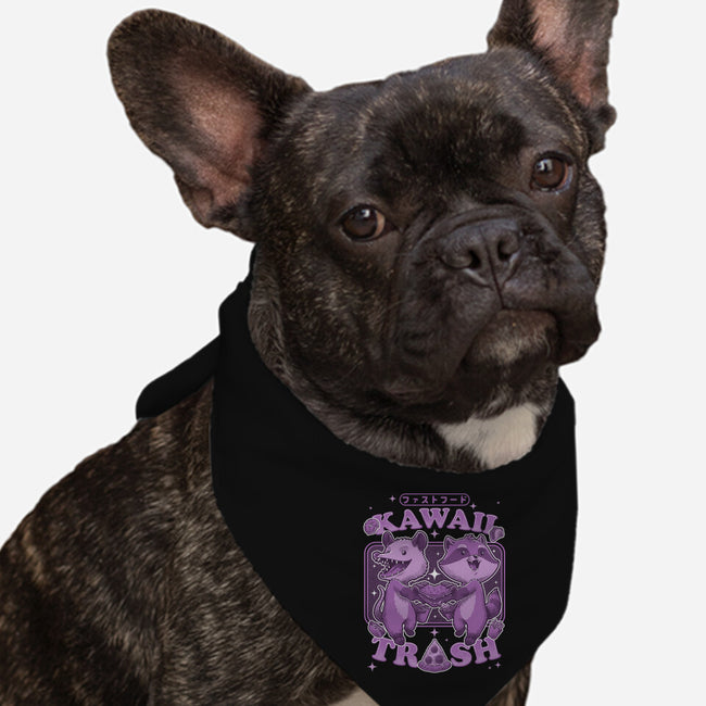 Fastfood Trash Animals-Dog-Bandana-Pet Collar-Studio Mootant