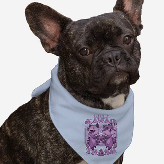 Fastfood Trash Animals-Dog-Bandana-Pet Collar-Studio Mootant