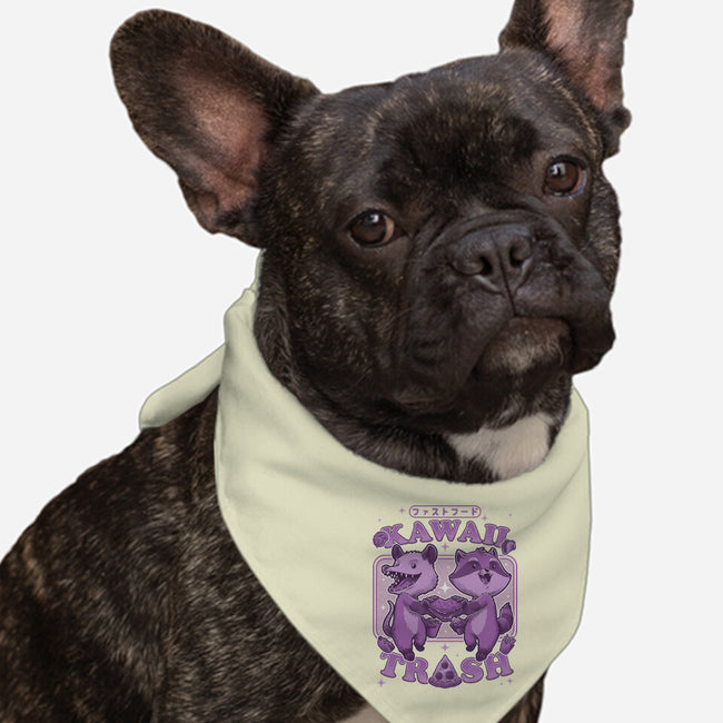 Fastfood Trash Animals-Dog-Bandana-Pet Collar-Studio Mootant