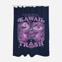 Fastfood Trash Animals-None-Polyester-Shower Curtain-Studio Mootant