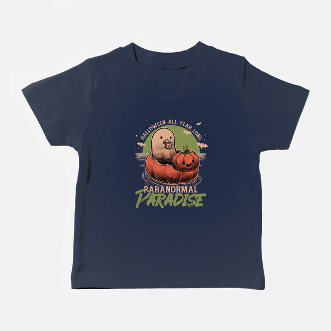 Paranormal Paradise-Baby-Basic-Tee-Studio Mootant