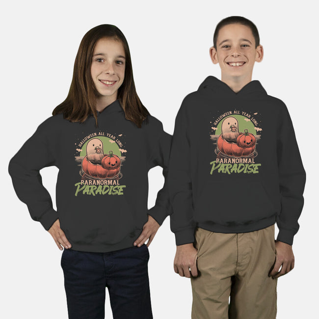 Paranormal Paradise-Youth-Pullover-Sweatshirt-Studio Mootant