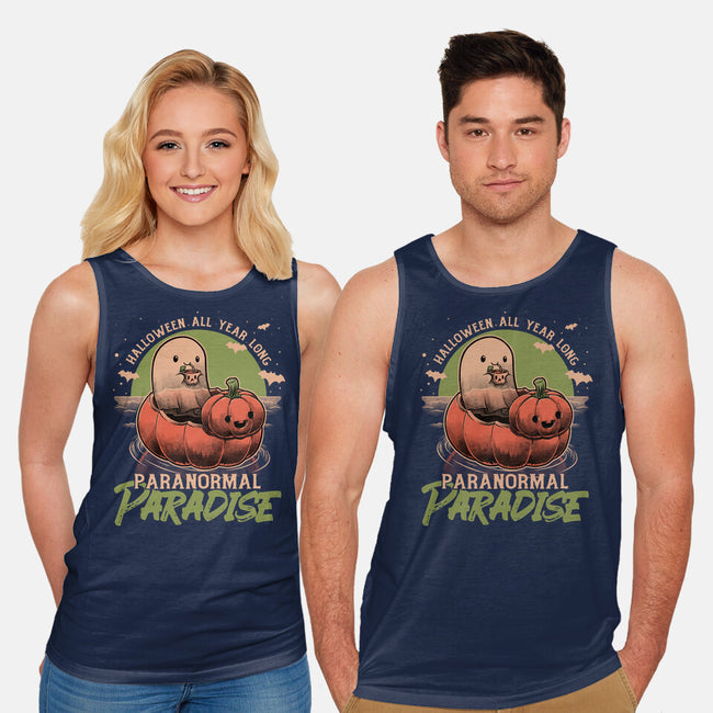 Paranormal Paradise-Unisex-Basic-Tank-Studio Mootant