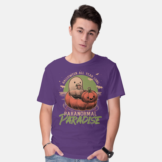 Paranormal Paradise-Mens-Basic-Tee-Studio Mootant