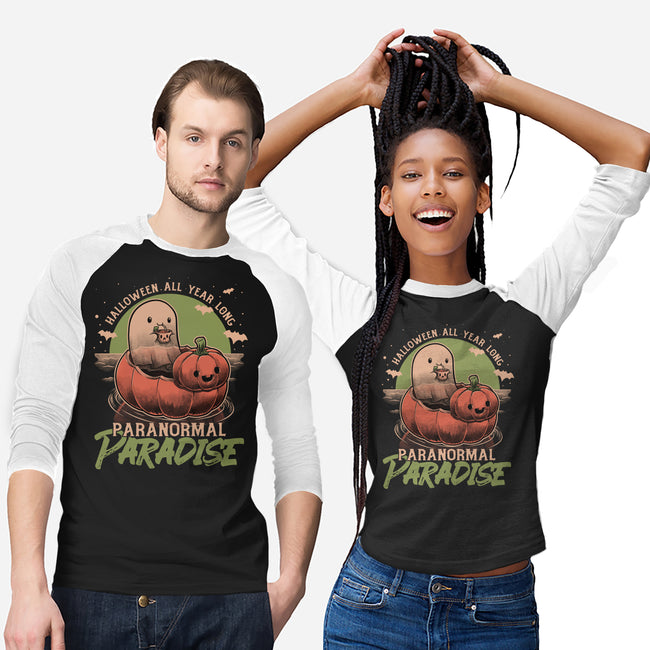 Paranormal Paradise-Unisex-Baseball-Tee-Studio Mootant