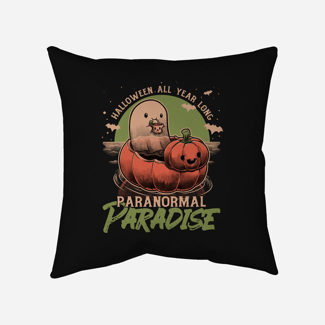 Paranormal Paradise-None-Removable Cover-Throw Pillow-Studio Mootant