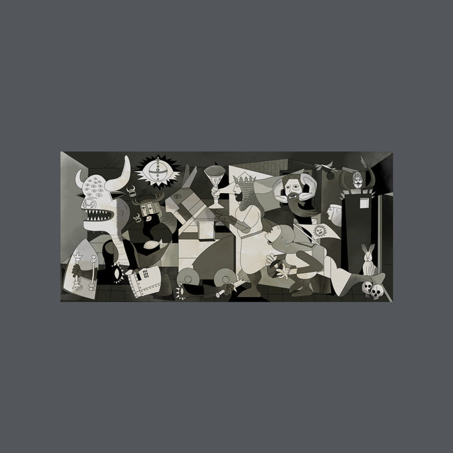 Holy Guernica-None-Polyester-Shower Curtain-retrodivision