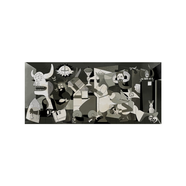 Holy Guernica-None-Memory Foam-Bath Mat-retrodivision