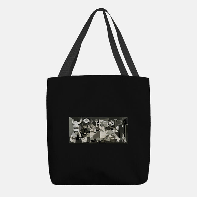 Holy Guernica-None-Basic Tote-Bag-retrodivision