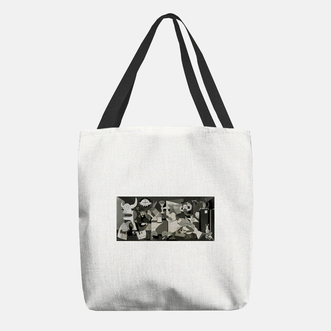 Holy Guernica-None-Basic Tote-Bag-retrodivision