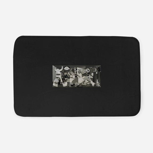 Holy Guernica-None-Memory Foam-Bath Mat-retrodivision