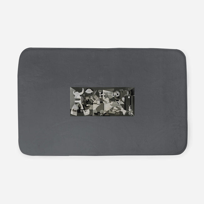 Holy Guernica-None-Memory Foam-Bath Mat-retrodivision