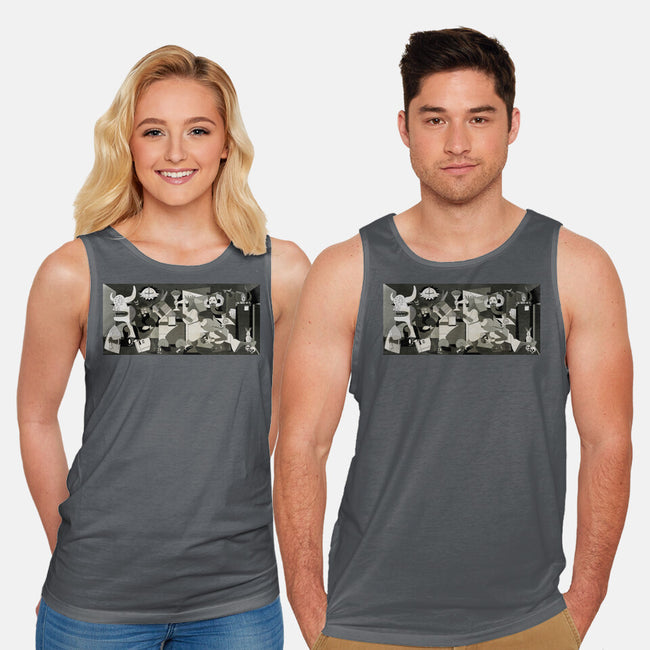 Holy Guernica-Unisex-Basic-Tank-retrodivision