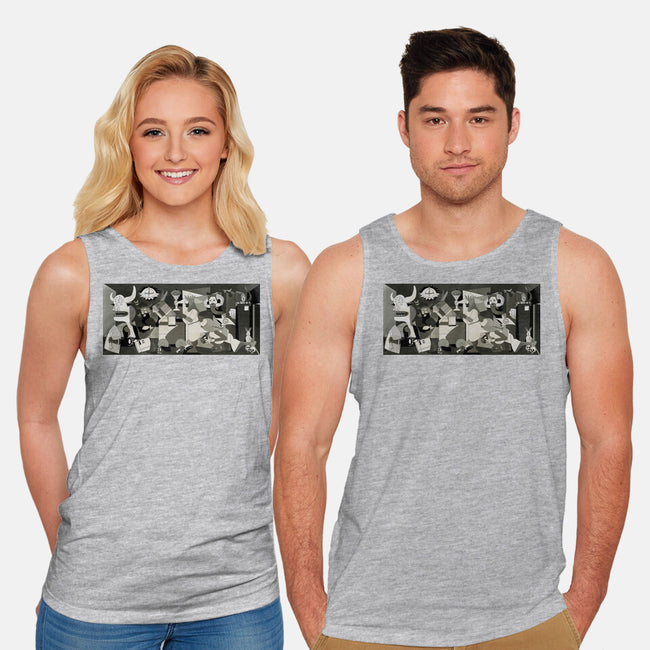 Holy Guernica-Unisex-Basic-Tank-retrodivision