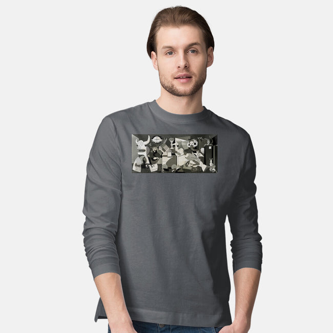 Holy Guernica-Mens-Long Sleeved-Tee-retrodivision