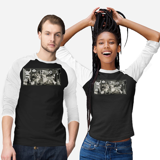 Holy Guernica-Unisex-Baseball-Tee-retrodivision