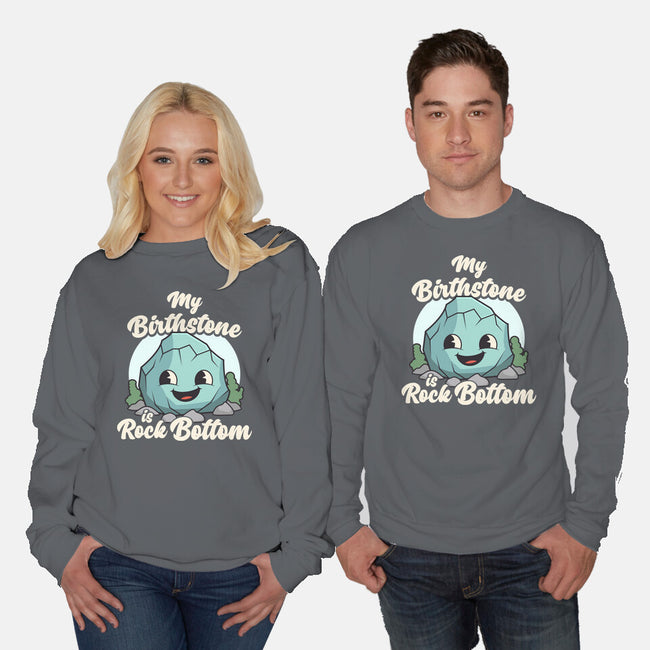 Rock Bottom-Unisex-Crew Neck-Sweatshirt-RoboMega