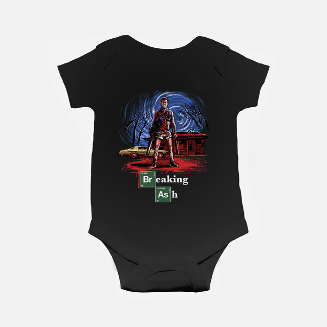 Breaking Ash-Baby-Basic-Onesie-zascanauta