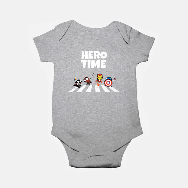 Hero Time-Baby-Basic-Onesie-MaxoArt