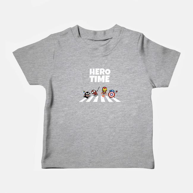 Hero Time-Baby-Basic-Tee-MaxoArt