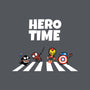 Hero Time-Mens-Basic-Tee-MaxoArt