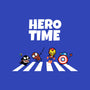 Hero Time-Unisex-Basic-Tee-MaxoArt