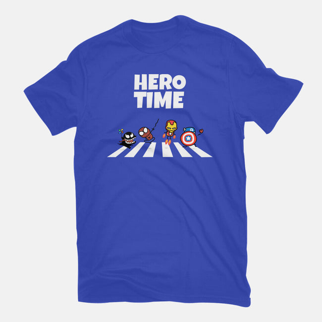 Hero Time-Mens-Premium-Tee-MaxoArt