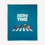 Hero Time-None-Fleece-Blanket-MaxoArt