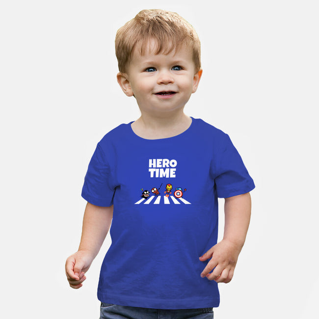 Hero Time-Baby-Basic-Tee-MaxoArt