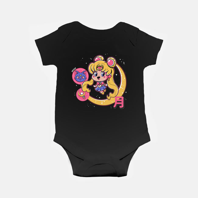 Cute Sailor Moon-Baby-Basic-Onesie-Ca Mask