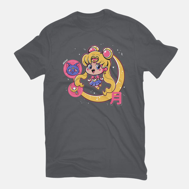 Cute Sailor Moon-Mens-Premium-Tee-Ca Mask