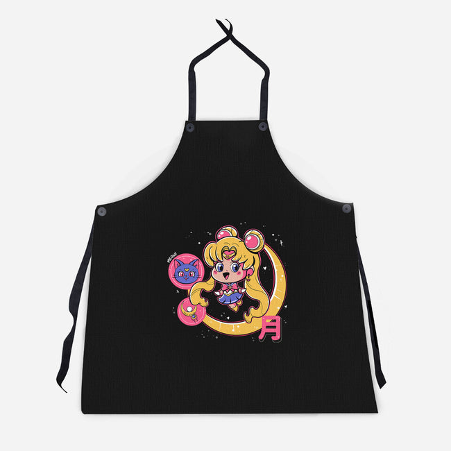 Cute Sailor Moon-Unisex-Kitchen-Apron-Ca Mask